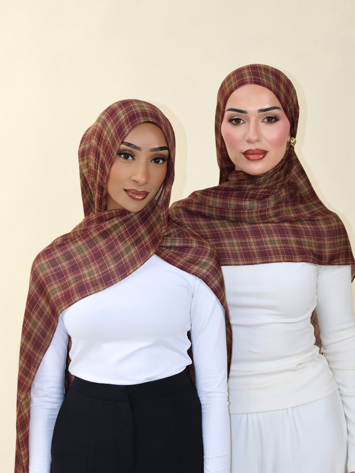 Autumn Grove Plaid Modal (PREORDER)