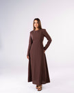 Sienna Longline Tunic Brown