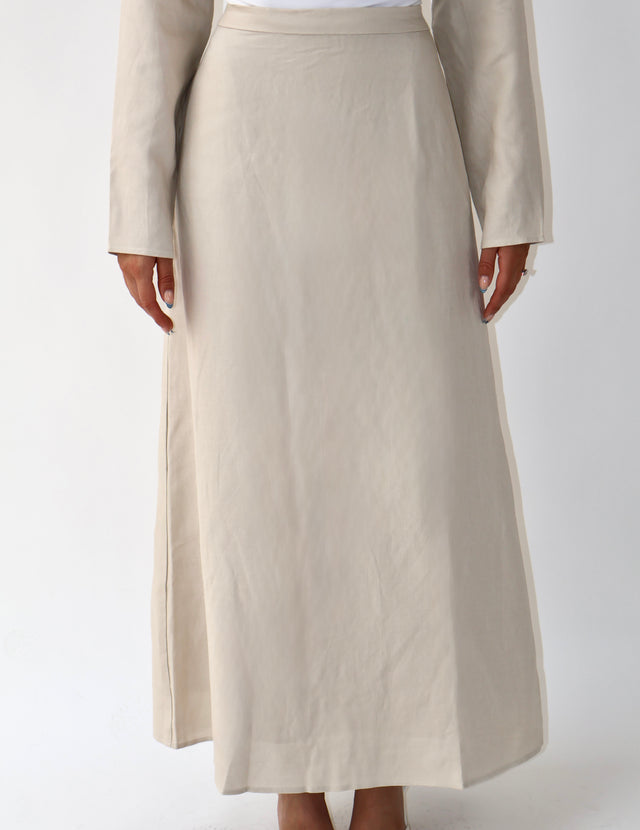 RAYAH MAXI SKIRT STONE