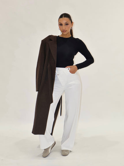 Vela Contour Jean White