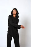 Mara Asymmetrical Top Black (PREORDER)