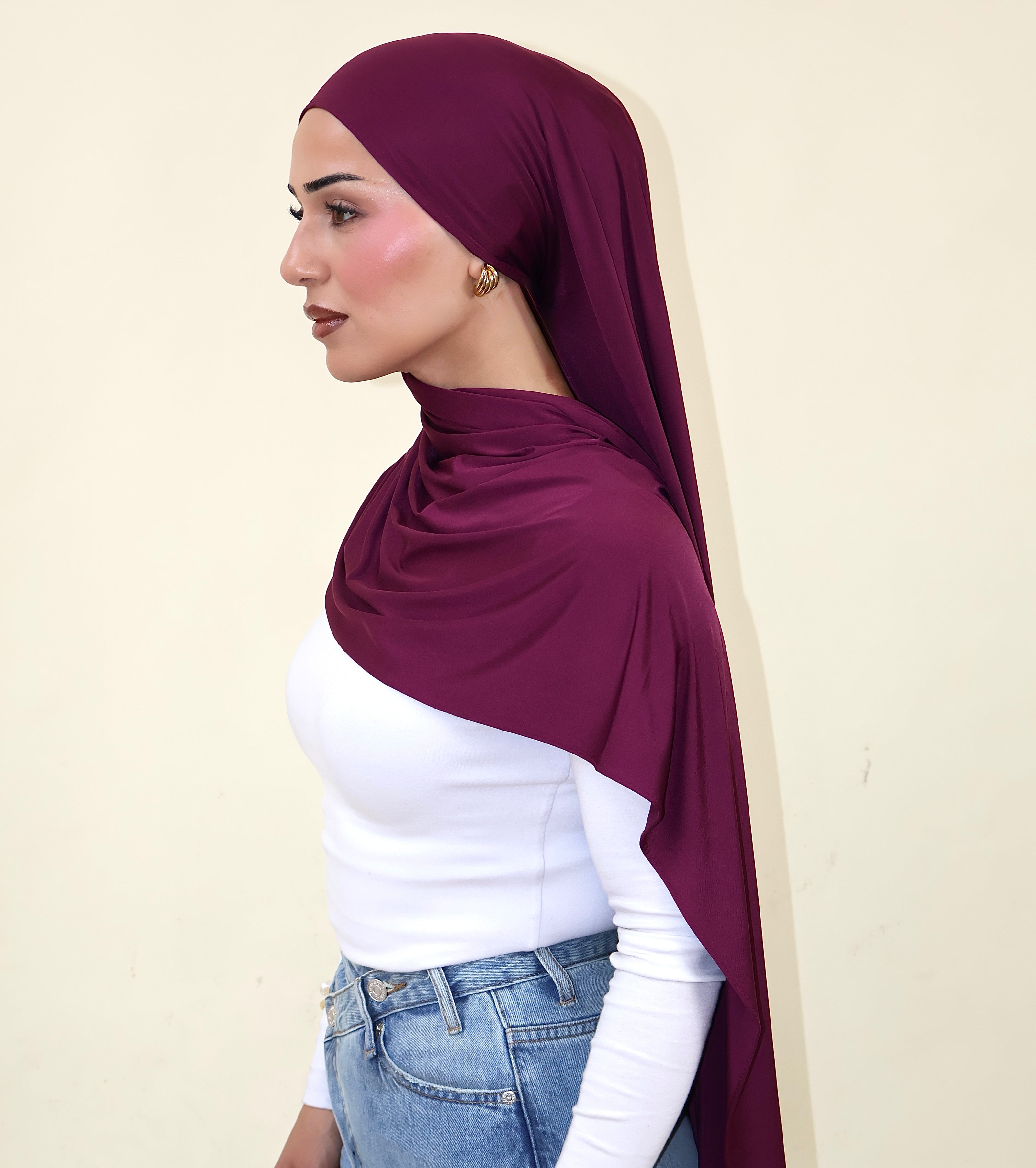Liquid Jersey - Plum