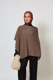 Iylah Wool Poncho Oatmeal (PREORDER)