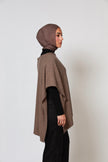 Iylah Wool Poncho Oatmeal (PREORDER)