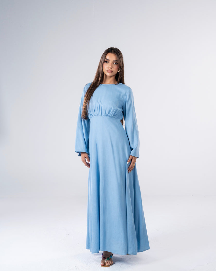 Celeste Maxi Dress Lake Blue (PREORDER)