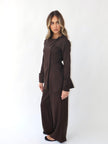 ALAIA SET BROWN