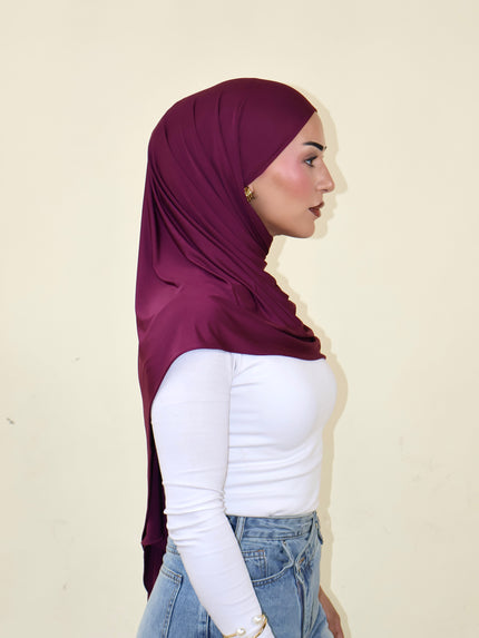 Liquid Jersey - Plum