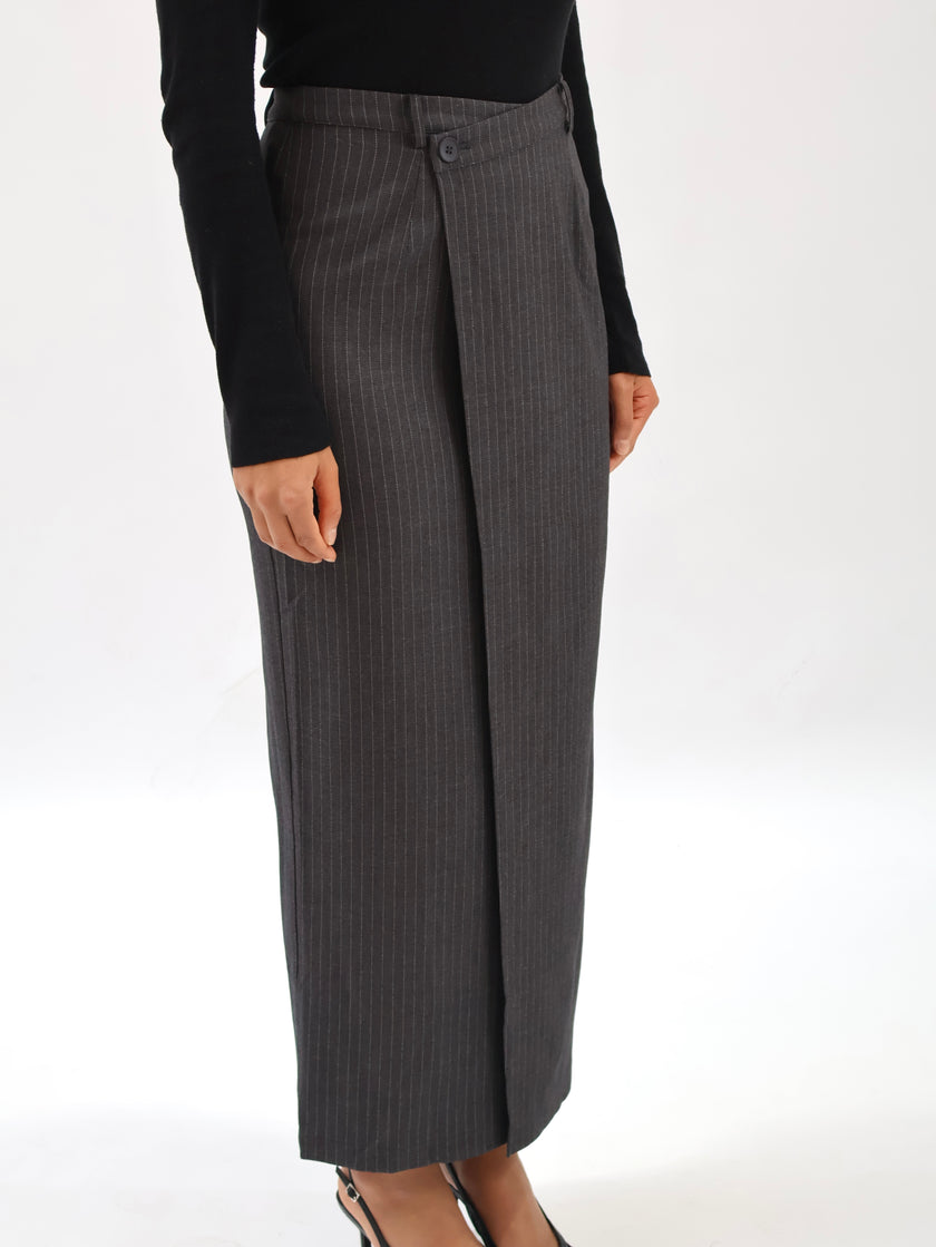 SEBEL PINSTRIPE SKIRT