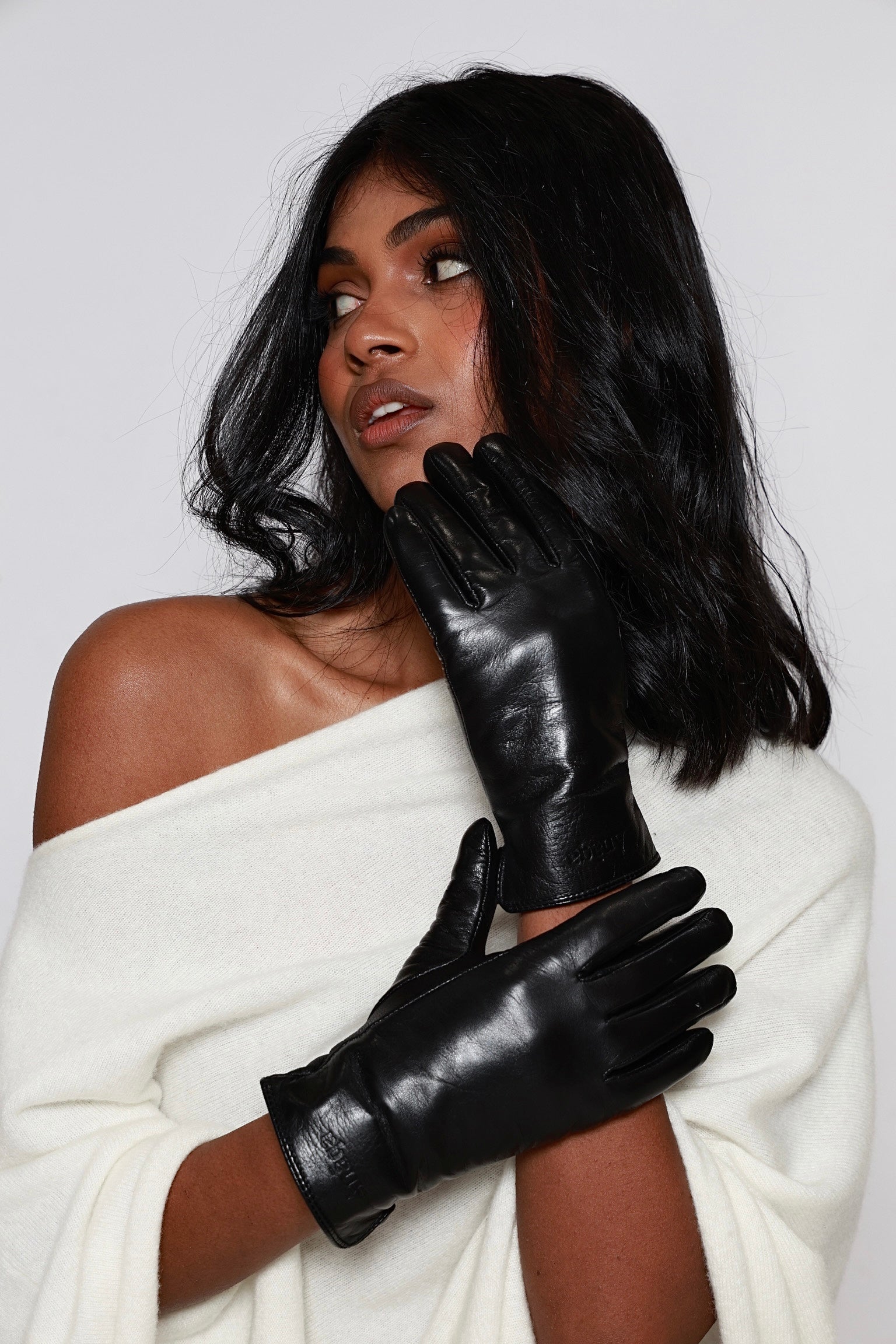 Sable Leather Gloves