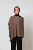 Iylah Wool Poncho Oatmeal (PREORDER)