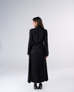 Ava Cupro Dress Black