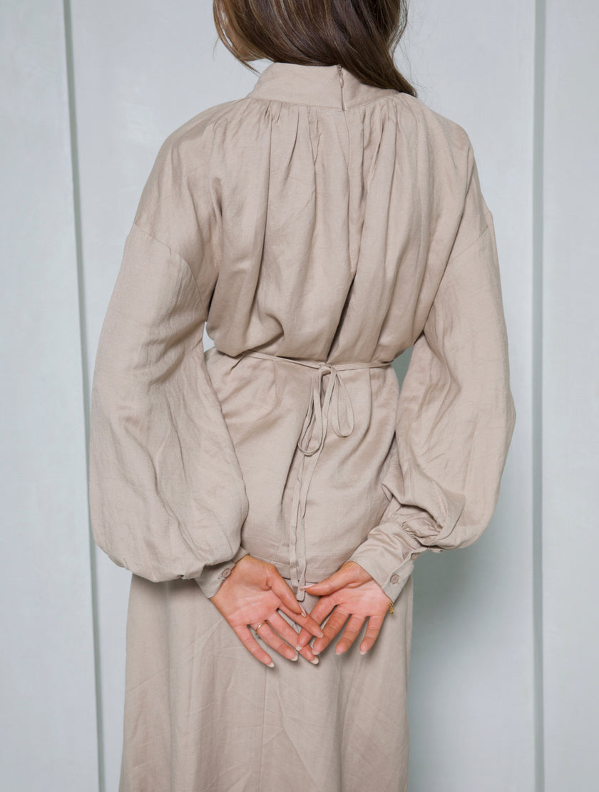 NORA BLOUSE - NATURAL