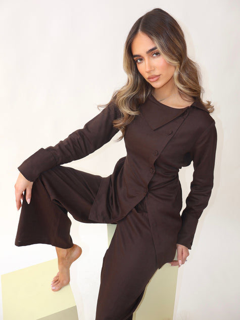 Alaia Set Brown