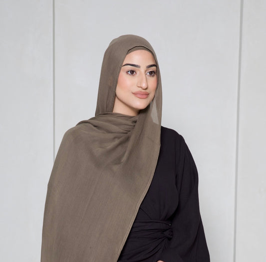 KHAKI hijab set