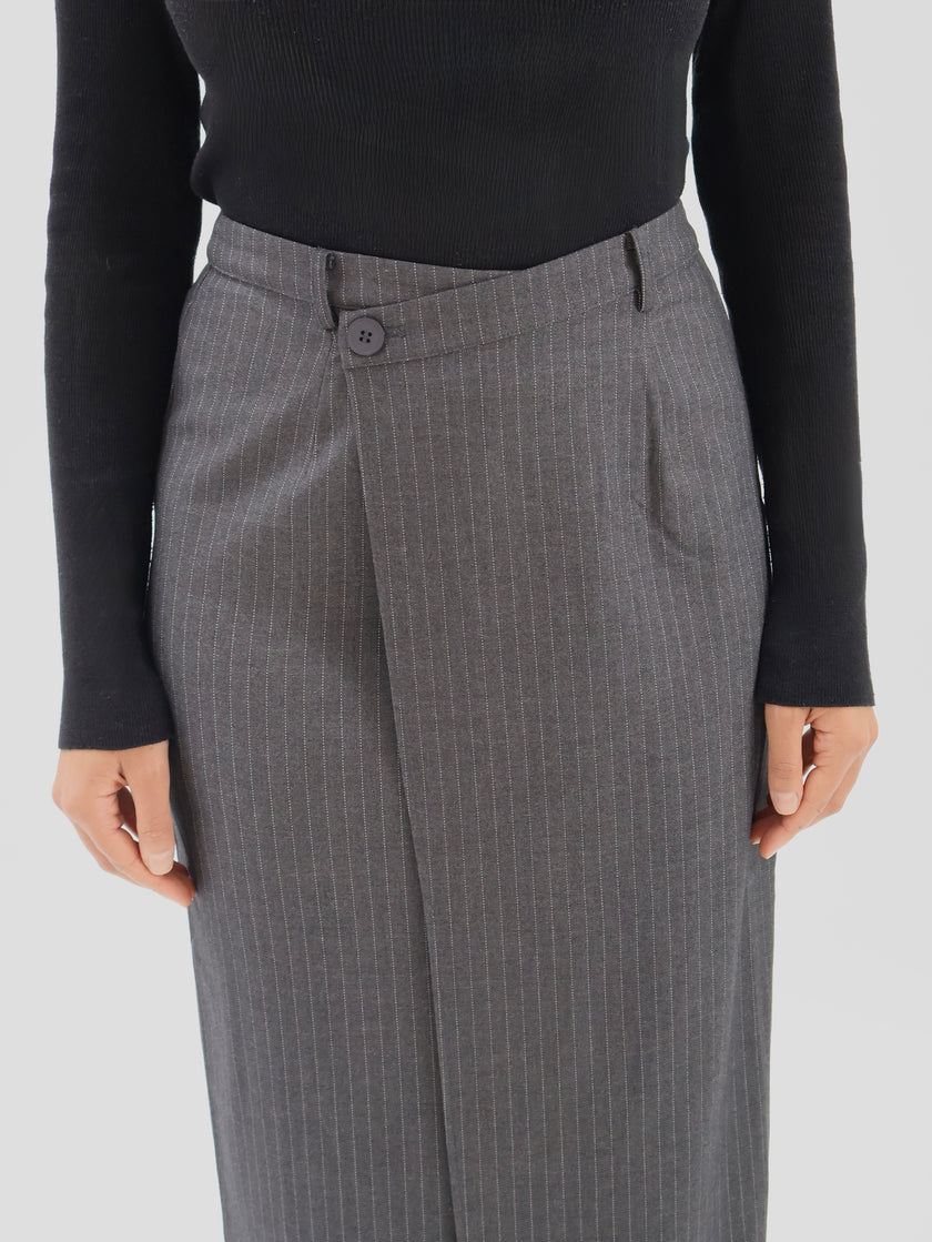 SEBEL PINSTRIPE SKIRT