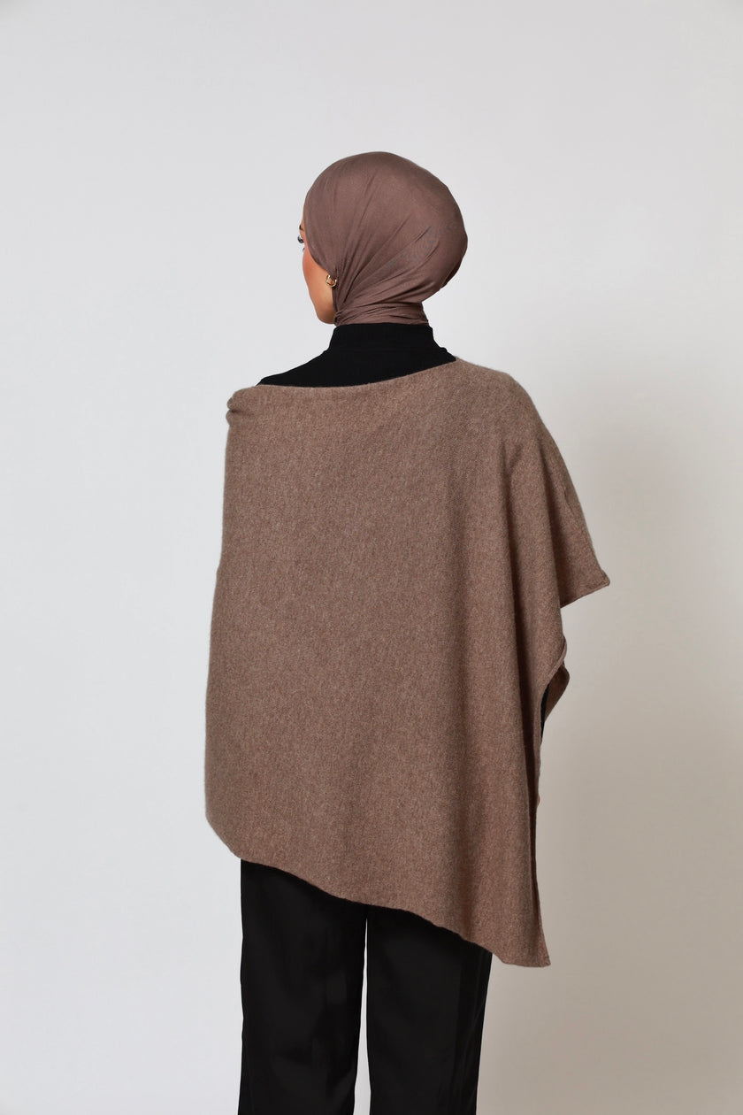 Iylah Wool Poncho Oatmeal (PREORDER)