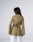 Riviera Wrap Blouse Pistachio