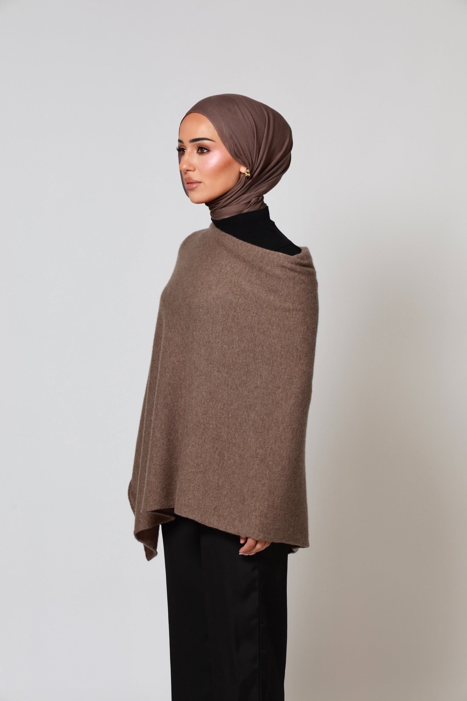 Iylah Wool Poncho Oatmeal (PREORDER)