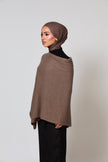 Iylah Wool Poncho Oatmeal (PREORDER)