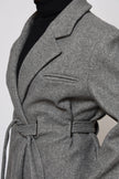 Odette Structured Longline Coat - Dusk Stone