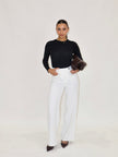 Vela Contour Jean White