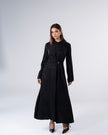 Ava Cupro Dress Black