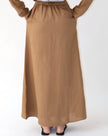 RAYAH MAXI SKIRT CLAY