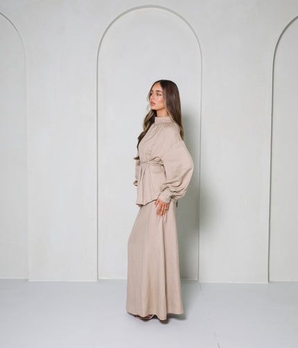 NORA BLOUSE - NATURAL