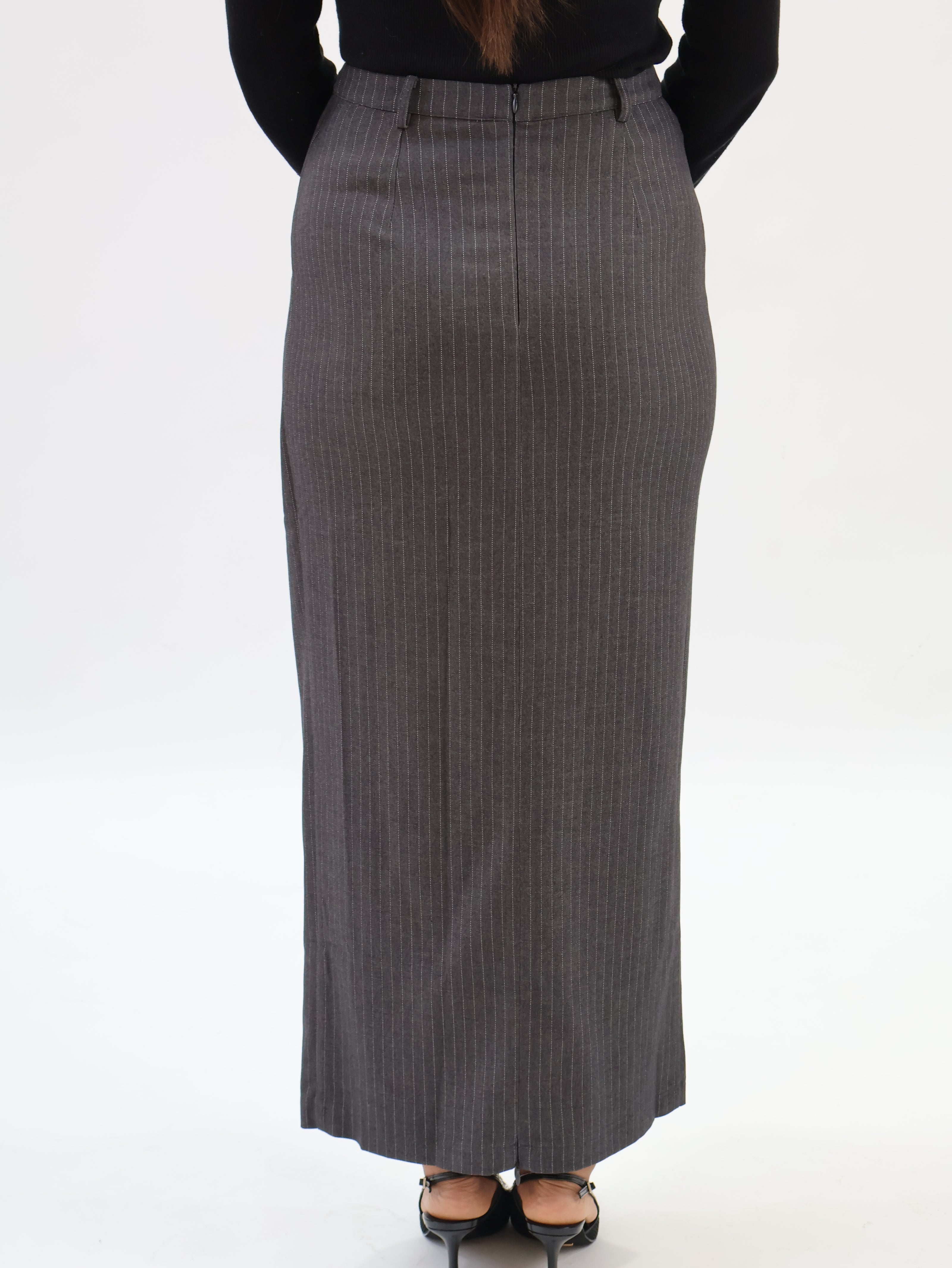 SEBEL PINSTRIPE SKIRT